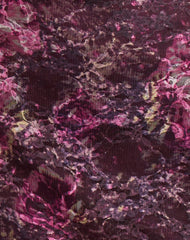 Turu Mini Dress in Abstract Rose Pink and Plum
