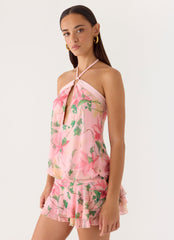 Telling You Mini Dress - Blooming Spring