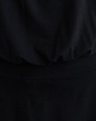 Vaklina Mini Dress in Rayon Jersey Black