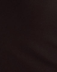 Xeenia One Shoulder Mini Dress in Chocolate Brown