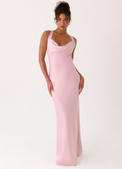 Zandie Maxi Dress - Pink