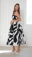 Arcan Midi Dress