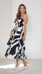 Arcan Midi Dress