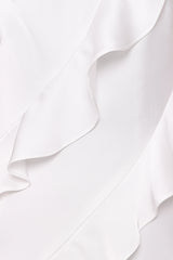 Valery Halterneck Mini Dress - White