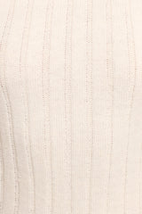 Kellie Knit Midi Dress - White
