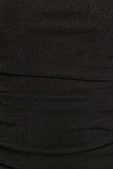 Seville Strapless Mini Dress - Black