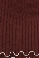 Jovan Long Sleeve Mini Dress - Mocha/Beige