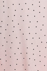 Gabrielle Mini Dress - Pink Polka Dot
