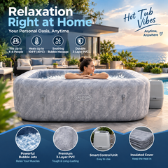 ❤️Summer Hot Sales✨ Inflatable Hot Tubs