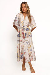 Zaya Midi Dress - Floral
