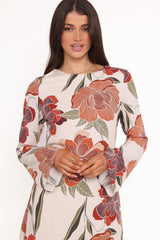 Elanira Mini Dress - Fall Floral