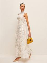 Semi-Sheer Lace Dress