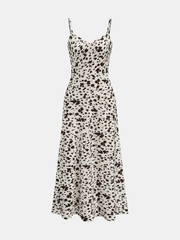 Leopard Print Cami Maxi Dress