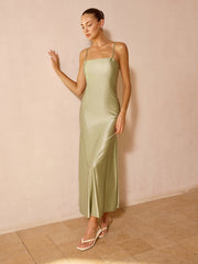 Sheer Capelet & Cami Dress Two-Piece Set