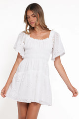 Tierney Mini Dress - White